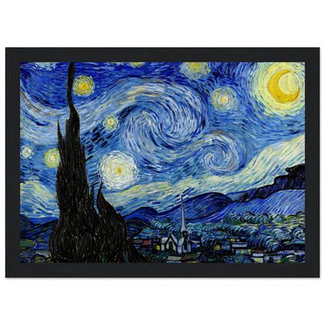 Art O Rama Shop Van Gogh The Starry Night 1889 Artwork Poster