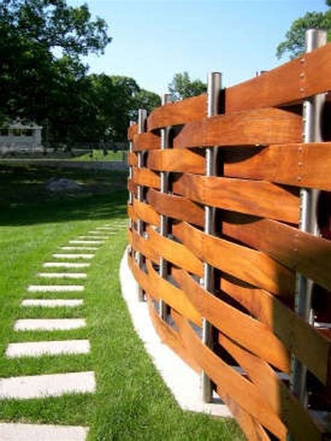 70 stunning creative fence design ideas for home yard wood fence design fence design