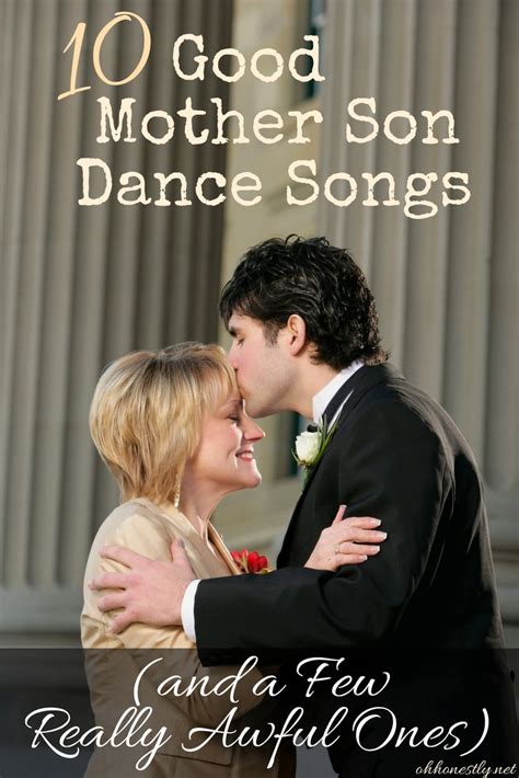 Good Mother Son Dance Songs And A Few Really Awful Ones