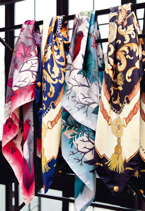 Aspinal Present Our Beautiful Collection Of Quality Pure Silk Scarves