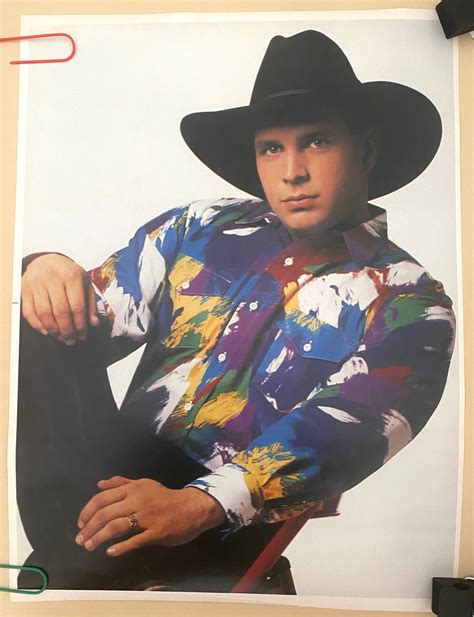 Garth Brooks Beyond The Season Original 1992 Vintage Album Promo Poster