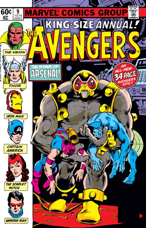 Avengers Annual Vol 1 9 Marvel Database Fandom Powered By Wikia
