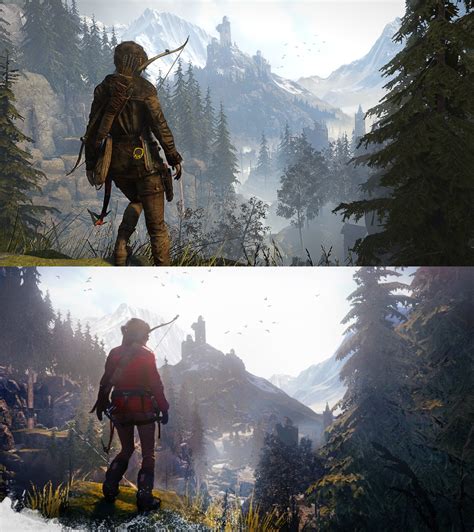 Rise Of The Tomb Raider Comparaison Des Versions Xbox One Et Xbox 360