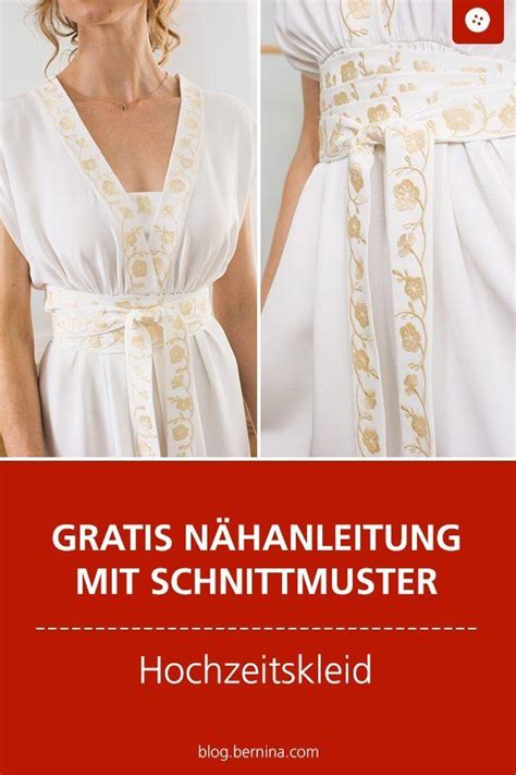 Mit unseren tipps finden sie das passende brautkleid. Nähanleitung und Schnittmuster für ein Brautkleid ...