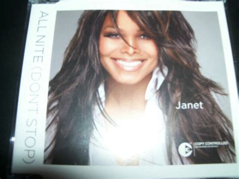 Janet Jackson All Night Nite Dont Stop Australian 4 Track Cd Single
