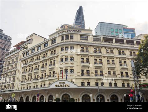 The Majestic Hotel A French Colonial Architecture Building In District 1 Ho Chi Minh City