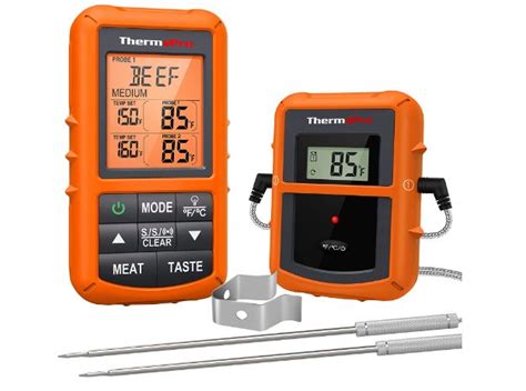 Review Thermopro Tp20 Wireless Meat Thermometer With Dual Meat Probe