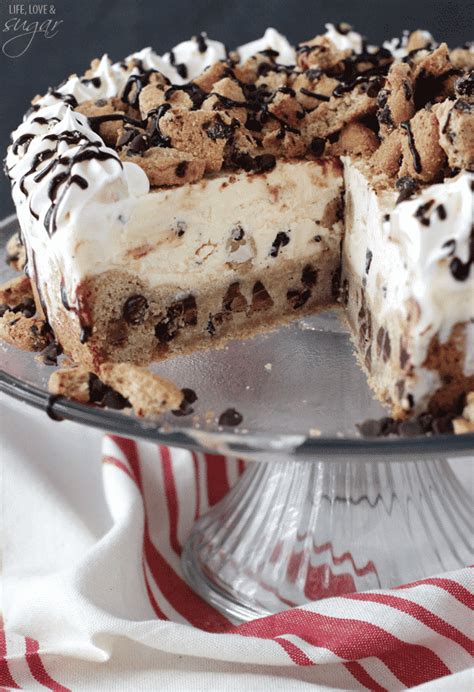 Chocolate Chip Cookie Ice Cream Cake Life Love And Sugar