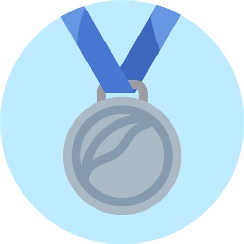 Silver Medal Vector Svg Icon Png Repo Free Png Icons