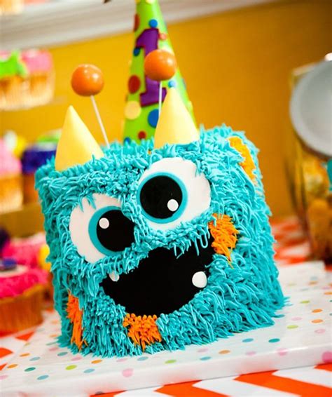 Ideas De Pasteles Infantiles Para Celebrar El Día Del Niño Monster