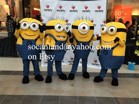 kevin stuart bob mascot costumes in minions movie 2015 minions cosplay costumes for adults