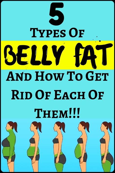 The 5 Types Of Belly Fat And How To Get Rid Of Each Of Them Healhty