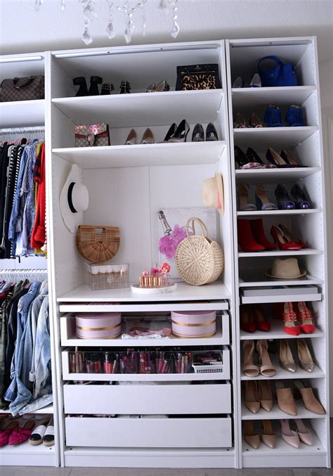 I am a brand ambassadör for ikea u.s. Ikea Pax Wardrobe Walkin Closet (29) | The Pink Millennial