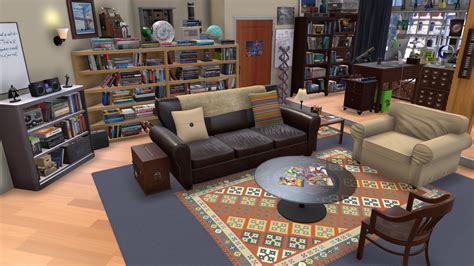 Sheldon Cooper Apartment Tbbt Buy Royalty Free 3d Model By Pukamakara 05e28a3 Sketchfab Store