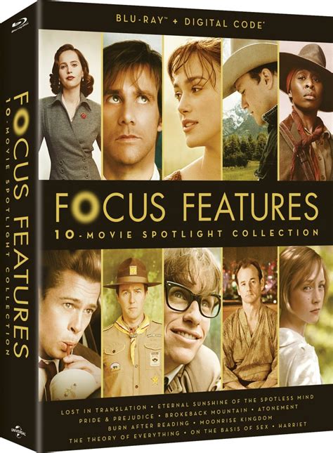 Film Intuition Review Database Blu Ray Review Focus Features 10 Movie Spotlight Collection