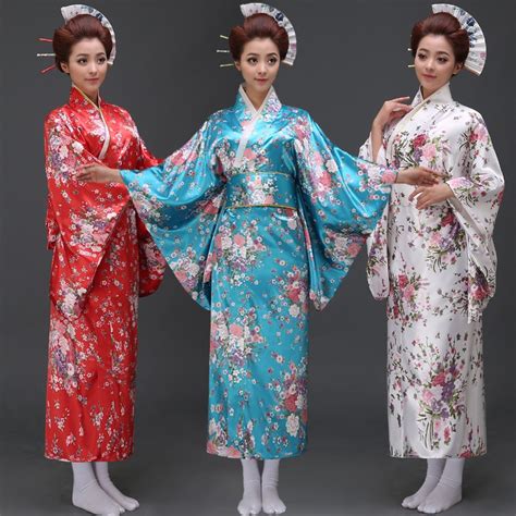 Aliexpress Com Buy New Arrive Women Japanese Kimono Traditional Costume Female Yukata With