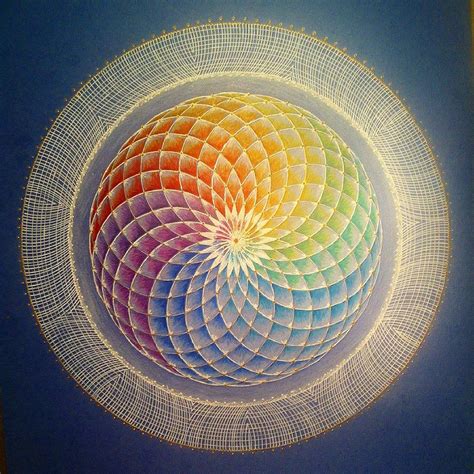 Torus Rainbow By Irina Artamonova Sacred Geometry Art Sacred