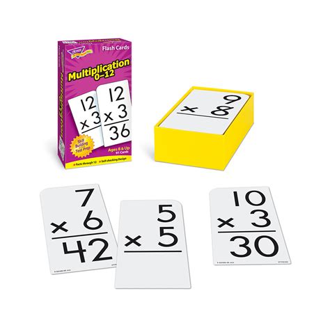 Multiplication Skill Drill Flash Cards Beckers School Supplies