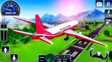 Airplane Flight Simulator Air Planes Pilot 3d Android Gameplay
