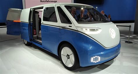 Vw Id Buzz Cargo Concept Previews All Electric Van With 550km Range