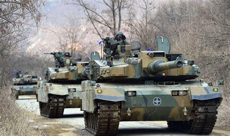 South Korean K2 Black Panther Main Battle Tanks 4795 X 2840