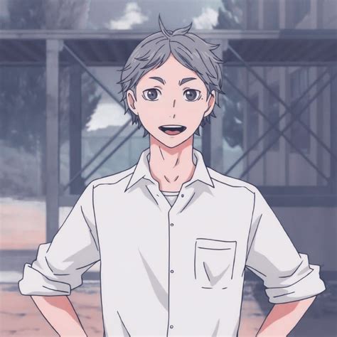 Sugawara Icons Anime Haikyuu Karasuno