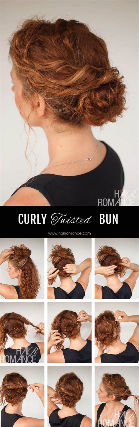 step by step easy hairstyles for curly hair hairstyles6h