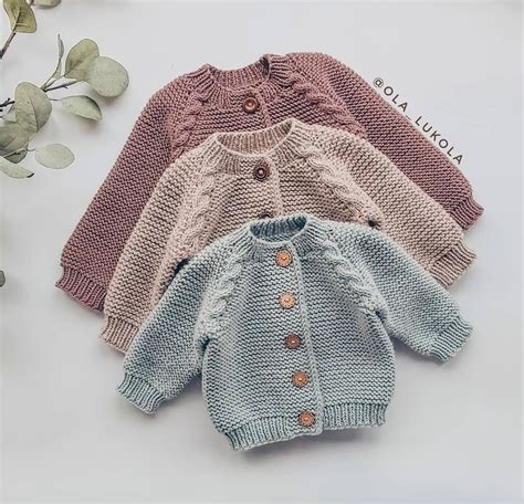 English Knitting Pattern For Beginners Sweater Jumper Basic Baby Car