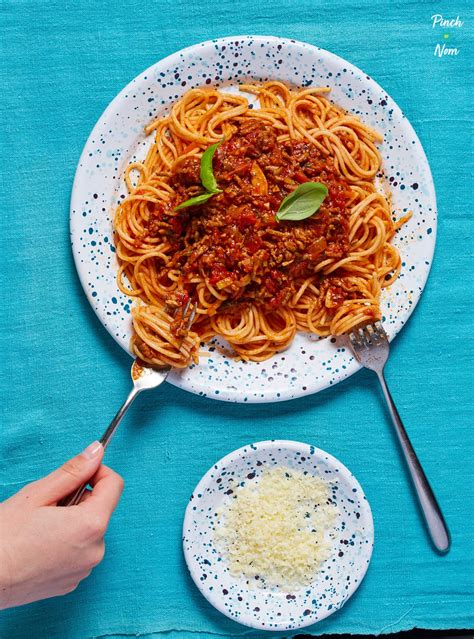 Spaghetti Bolognese - Pinch Of Nom