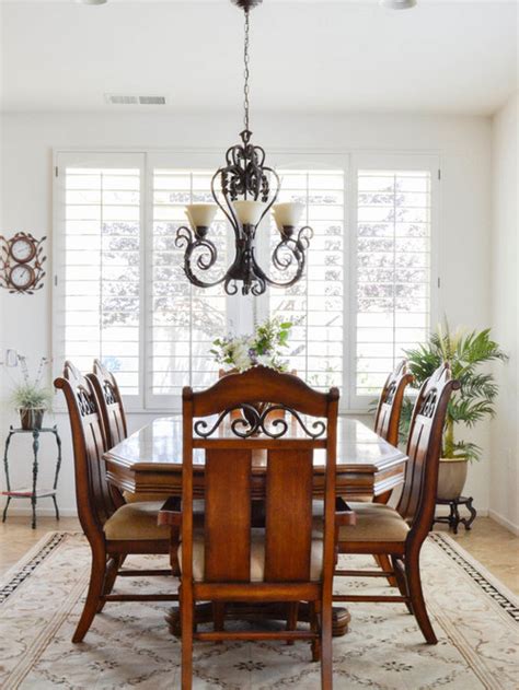 A noun is a word referring to a person animal place thing feeling or idea eg. Spanish-style Dining Room | Houzz