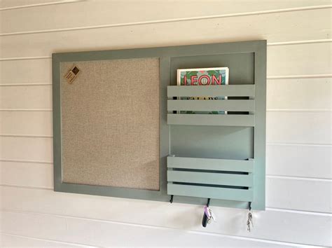 Extra Large Pinboard Pin Board With Hooks And Letter Etsy