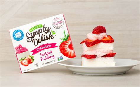 Simply Delish Sugar Free Pudding Mix And Pie Filling Strawberry