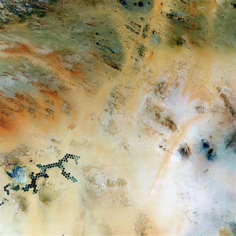 Kufra Oasis In Libya Photograph By Planetobserverscience Photo Library