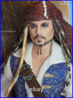 Barbie Collector Pirates Of The Caribbean Captain Jack Sparrow Doll New Pirates Of The