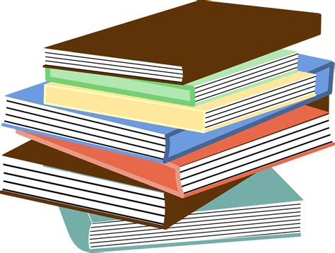 Books Education Textbooks · Free Vector Graphic On Pixabay