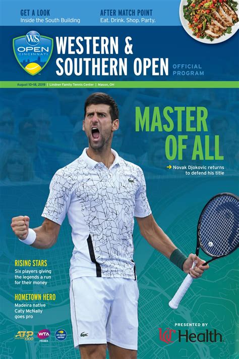 Western & Southern Open Tennis 2019 by Cincinnati Magazine - Issuu
