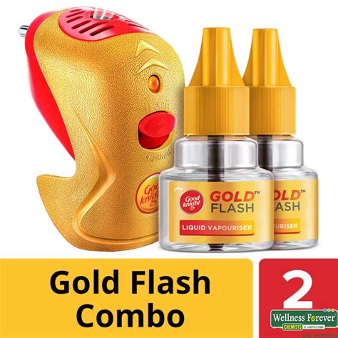 Buy Good Knight Gold Flash Mosquito Repellent Machine And Refill 1 Pc
