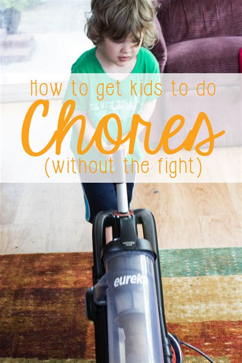 How To Get Kids To Do Chores With Free Chore Chart