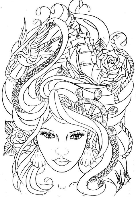 A place to show off traditional tattoo flash. Pin by Elisabeth Quisenberry on Color Her Pretty ♥ ...