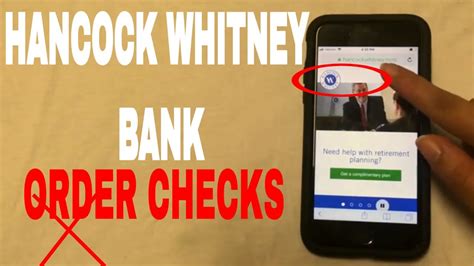 Hancock whitney bank promotions review. 3 Ways To Order Hancock Whitney Bank Replacement Checks 🔴 ...