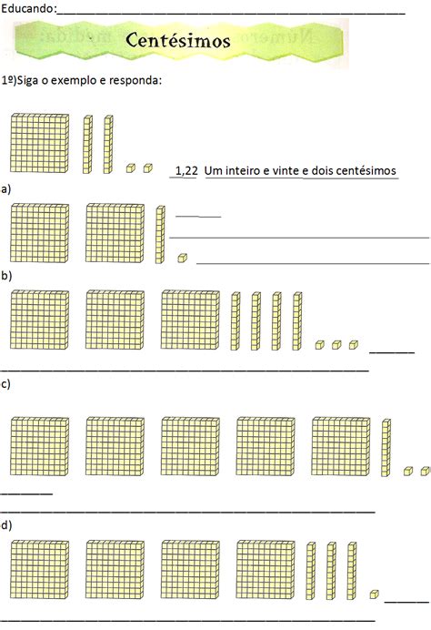 Atividades Sobre Sistema De Numeração Decimal 5o Ano Com Gabarito EDUKITA