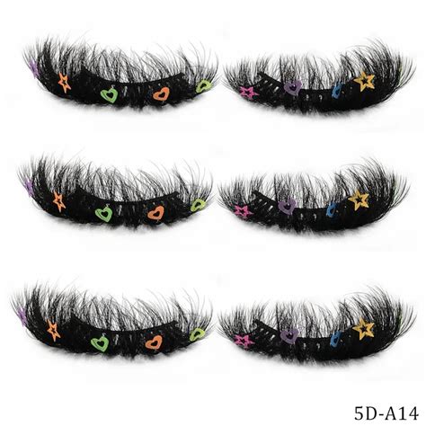 Faux Mink 25mm Lashes With Butterflys On Them Full Strip 141618mm