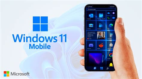 Windows 11 On Phone Windows 11 Mobile Concept Youtube