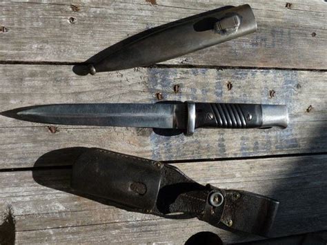 Ww2 German K98 Mauser Rifle Combat Fighting Knife Bayonet Catawiki