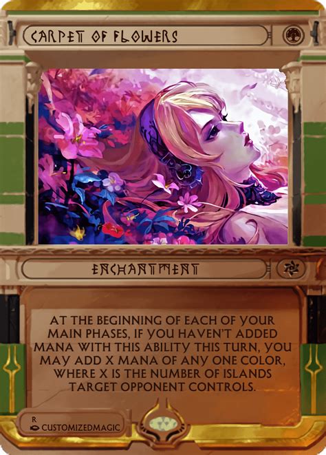 Take a sneak peak at the movies coming out this week (8/12) sustainable celebs we stan: Carpet Of Flowers - Magic The Gathering Proxy Cards
