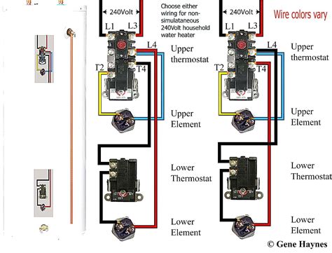 The thermostat wiring on these systems can have very similar wiring properties. Ao Smith Water Heater thermostat Wiring Diagram | Free Wiring Diagram