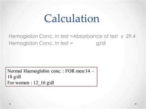 How To Calculate Hemoglobin From Hematocrit The Tech Edvocate