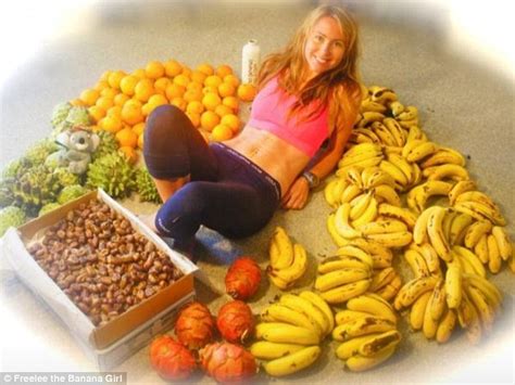 I Eat 51 Bananas A Day Self Proclaimed Diet Guru Says Her Toned Physique Is Down To The