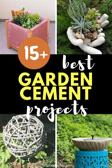 15+ Cheap Garden Cement Projects You Will Enjoy This Summer 2022