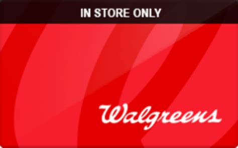 Use your walgreens pharmacy prescription discount card to save up to 80% on your prescription drugs. Walgreens Gift Card Discount - 8.84% off